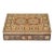 Mid 20th Century Handmade Astral-Patterned Mother-of-Pearl Inlaid Damascene Box For Sale