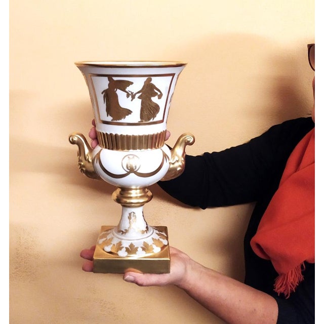 Ceramic Porcelain Vase by Arrigo Finzi, 1950s For Sale - Image 7 of 8