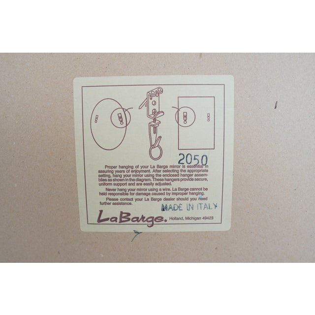 Vintage La Barge Italian Wall Mirror For Sale - Image 16 of 16
