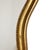 Gold French Wall Mirror in Golden Wood For Sale - Image 8 of 15