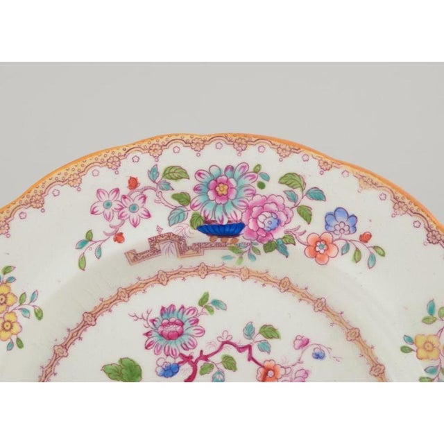 Plates in Faience, Ashworth, England, Set of 6 For Sale - Image 4 of 6
