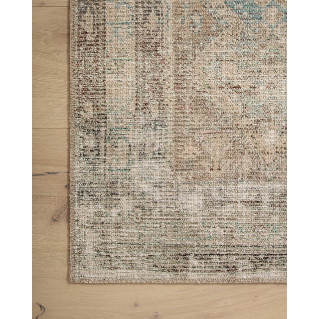 2020s Angela Rose x Loloi Aubrey Rug Jade / Natural 7'-6" x 9'-6" Area Rug For Sale - Image 5 of 9