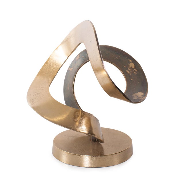 Yavner Sculpture in Cast Aluminum For Sale - Image 9 of 11