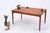 Wonderful Extendable Vintage Dining Table from the 1960s Rectangular tabletop with beautiful grain • Hidden extension...