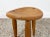 Brown Vintage Studio Crafted Three Legged Stool in Oak For Sale - Image 8 of 12