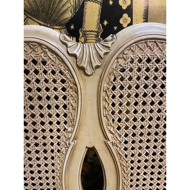 Set of Louis XV Cane Beds For Sale - Image 4 of 7