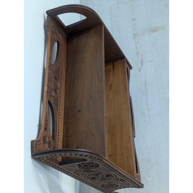 Antique Carved Wall Shelf, 1920s For Sale - Image 15 of 17