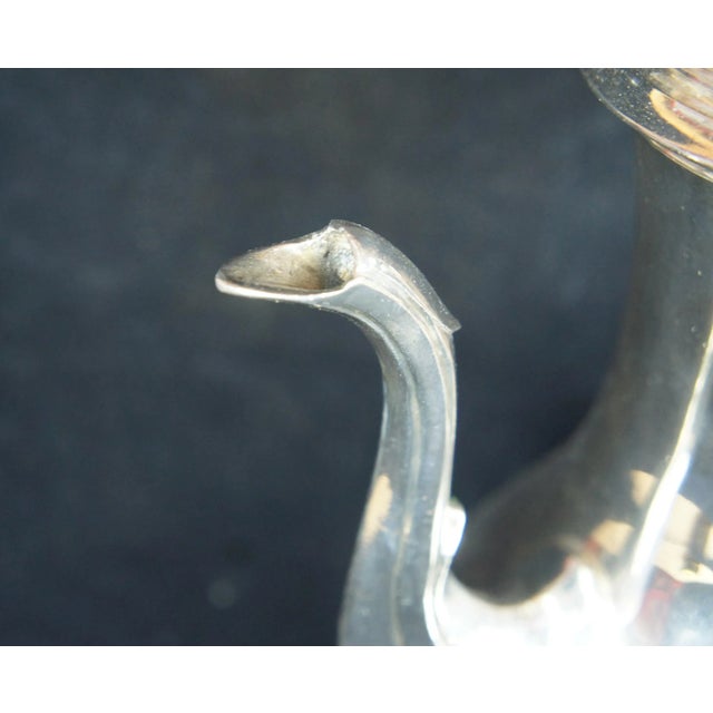 Late 18th Century 18th Century Antique English Sterling Silver George III Chocolate or Coffee Tea For Sale - Image 5 of 13