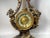 Presenting an exquisite antique bronze clock from the mid-19th century (1840-1860), designed in the form of a lyre, the...