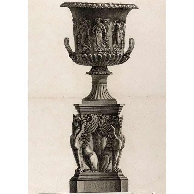 Giovanni Battista Piranesi (Italian, 1720–1778), Engraving of an Urn For Sale In Philadelphia - Image 6 of 10