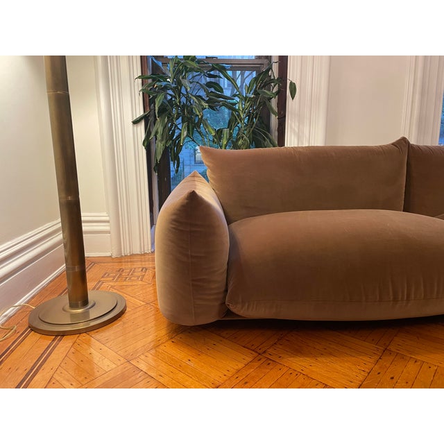 Late 20th Century Late 20th Century Attributed Arflex Marenco 2-Seater Sofa (254 Cm / 100") For Sale - Image 5 of 9