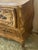 Weiman Weiman Vintage Gold Leaf Marble Top French Bombe Commode/Dresser For Sale - Image 4 of 4