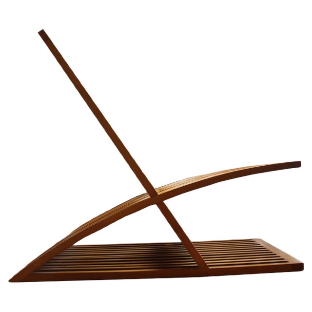 Triclinia Lounge Chair by Masao Noguchi for Meccani Arredamenti, 1988 For Sale