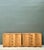 Art Deco Vintage Deco Burl Wood and Metal Chest of Drawers - A Pair For Sale - Image 3 of 12