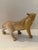 Vintage Hand-Carved Wood Cat Sculpture For Sale - Image 4 of 12