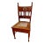 Oak Ladies Chair Est 1920’s For Sale