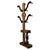 Wood 19th Century Victorian English Mahogany Hall Stand For Sale - Image 7 of 13