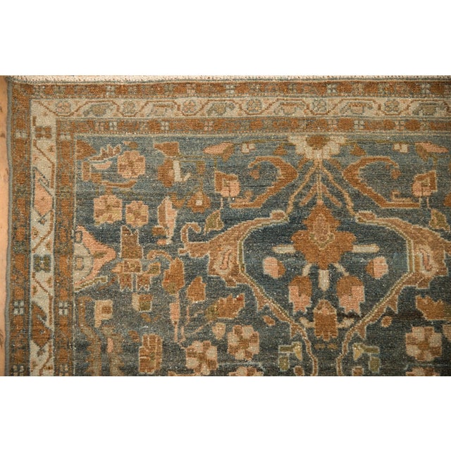 Vintage Distressed Malayer Rug Runner - 3'8" x 12'4" For Sale - Image 11 of 11