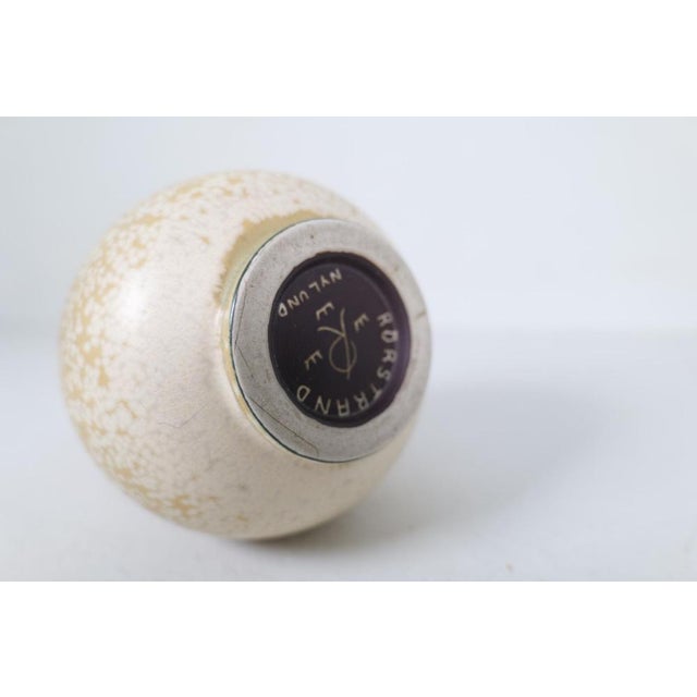 Mid-Century Modern Sculptural Vase attributed to Gunnar Nylund for Rörstrand, Sweden, 1950s For Sale - Image 11 of 14