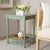Enhance your space with the timeless beauty of the Haven Accent Table in a warm sage green finish. Its clean, modern...