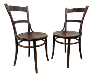 Dining Chairs by J&J Kohn, 1890s-1910s, Set of 2