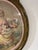 Antique Papier Peint Garden Scene in a Water-Gilded Wood Frame For Sale - Image 12 of 13