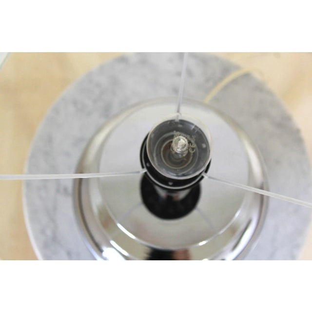 Chromed Iron Table Lamp, 1950s For Sale - Image 10 of 11