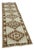 Beige Bohemian Runner Rug For Sale