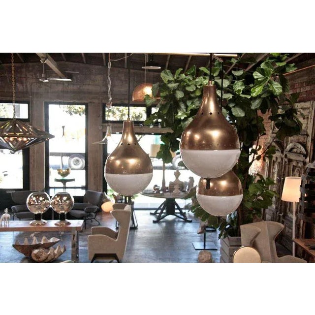 Mid 20th Century Italian Pendant Chandelier For Sale - Image 5 of 10