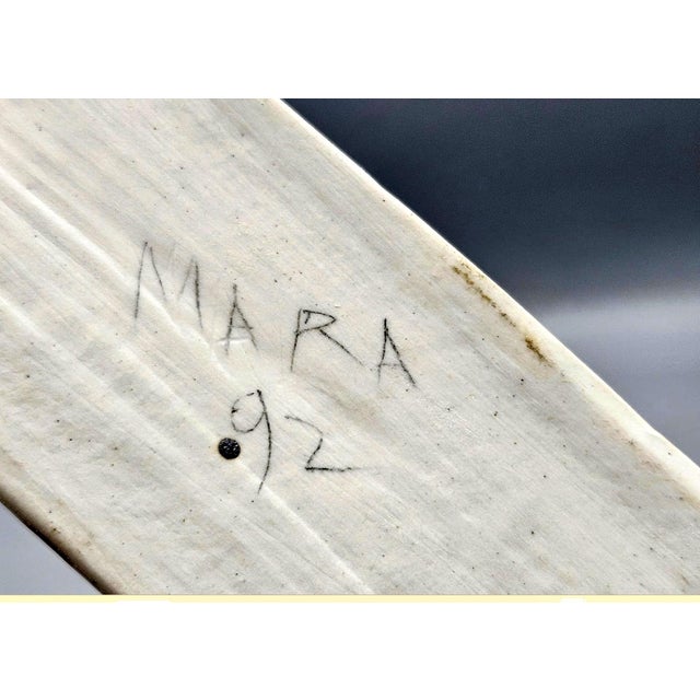 Late 20th Century Maria Superior Porcelain Model of "Rosie", a Model of a Cow, Dated 1992 For Sale - Image 5 of 18