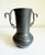 Gray Art Deco Pewter Vase With Greyhound Handles For Sale - Image 8 of 11