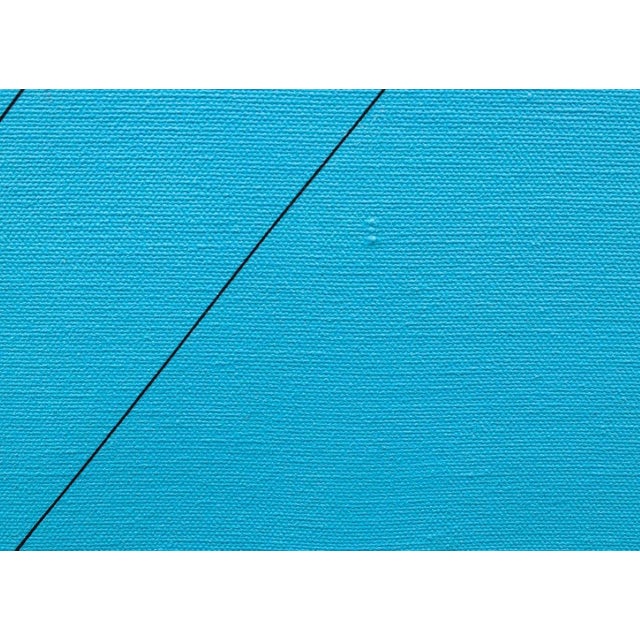 Kenneth Licht Geometric Acrylic on Canvas For Sale In New York - Image 6 of 9