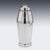 English Art Deco Silver Cocktail Shaker from Walker & Hall, 1939 For Sale - Image 13 of 16