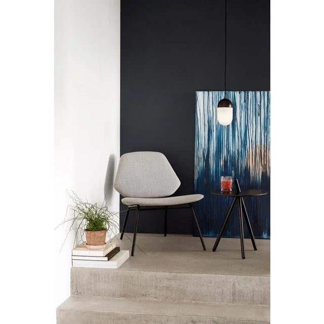 Gold Lean Stone Grey Chair by Nur Design For Sale - Image 8 of 13