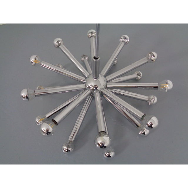 Large Sputnik Pendant Light by Gaetano Sciolari for Sciolari, Italy, 1960s For Sale - Image 14 of 18