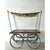 Vintage Wooden Market Cart With Fabric Canopy For Sale - Image 9 of 12