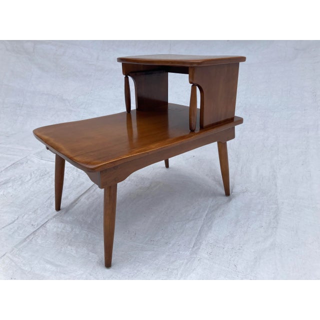 1950s Mid-Century Cushman Maple End Table For Sale In New York - Image 6 of 9