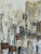 1979 Modernist 'Old Town Reverie' Vintage Swedish Semi-Abstract Street Scene Oil Painting, Framed For Sale - Image 6 of 11