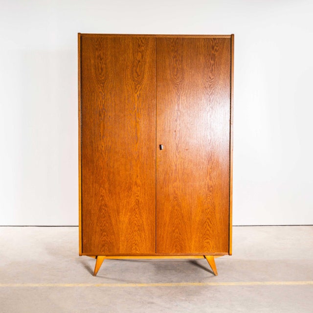 Large Mid-Century Modern Cabinet in Oak, 1960s For Sale - Image 11 of 11