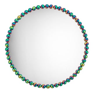 Gioiello Large Round Wall Mirror by Nika Zupanc For Sale