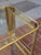 Mid 20th Century Vintage Two-Tier Bar Cart With a Tubular Brass For Sale - Image 5 of 11