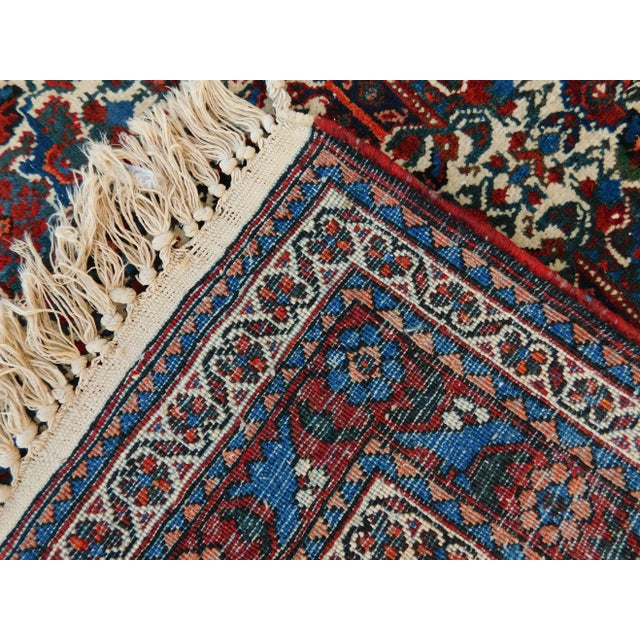 1930s Antique Persian Rug. 3'6"x 5' For Sale - Image 9 of 13