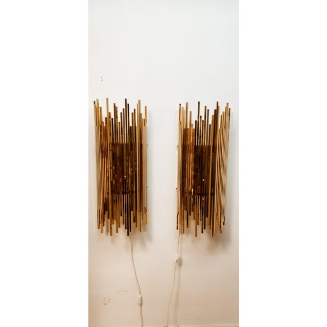 Vintage Wall Light in Brass, 1960s For Sale - Image 16 of 18