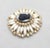 1960s Vintage Verified Delizza & Elster Rhinestone Cameo Brooch / Pendant For Sale - Image 5 of 7