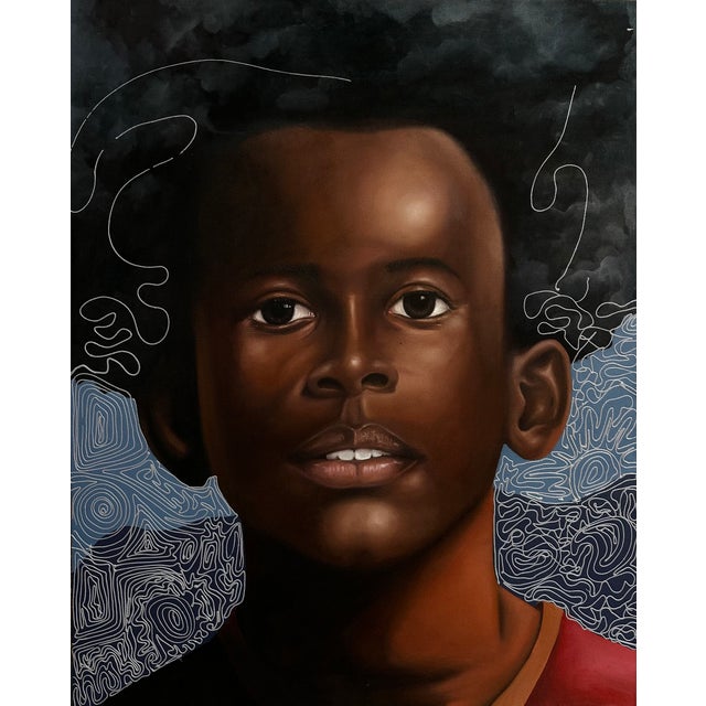 "Forward To", Acrylic on Canvas Painting by Patrick Gusenga, 2026 For Sale