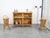 Wood Bamboo and Rattan Cabinet Bar with Stools attributed to Tito Agnoli, Italy, 1950s, Set of 3 For Sale - Image 7 of 18