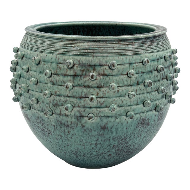 Vintage Decorative Bowl With Spikes Details For Sale