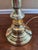 Vintage Brass Bouillotte Horn 3-Arm Lamp For Sale - Image 11 of 13