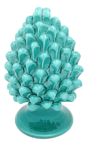PIGNA Pinecone • Turquoise di Calamosche • H20 from Crita Ceramiche