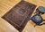 19th Century Persian Bidjar Rug, Hand-Knotted Wool, Geometric Herati Pattern, Burgundy & Blue, 5x7 For Sale In Chicago - Image 6 of 18